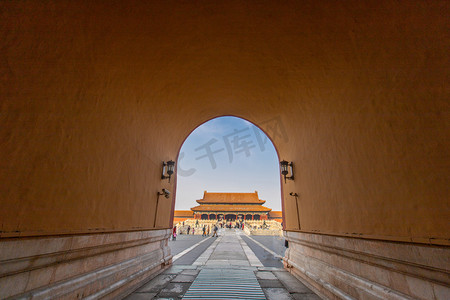 北京故宫博物院摄影照片_北京地标故宫博物院紫禁城