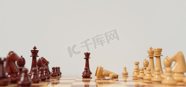 c4d天猫背景摄影照片_C4D国际象棋背景