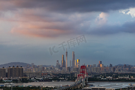 广州塔旅游摄影照片_广州城市地标建筑风光