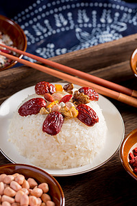 杂粮八宝饭中国传统美食