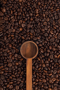咖啡豆冬季咖啡创意静物摄影图配图