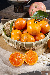 农副产品摄影照片_农副产品甜橘美味果蔬摄影图配图