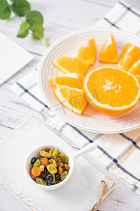 新鲜水果橙子脐橙健康食品摄影图配图
