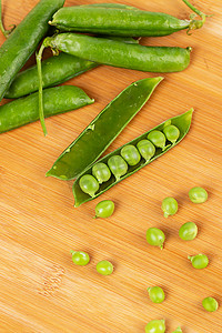 甜豆时令果蔬甜豆夹厨房蔬菜摄影图配图