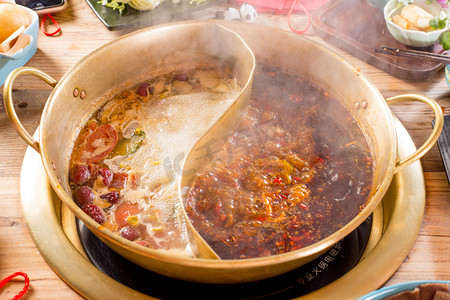 火锅铜锅摄影图片-火锅铜锅摄影作品-千库网