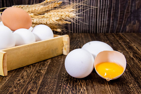 优质蛋白日常鸡蛋餐桌烹饪摄影图配图