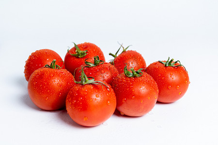 果蔬静物西红柿棚拍室内摄影图配图