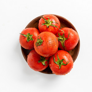 果蔬室内西红柿番茄棚拍静物摄影图配图