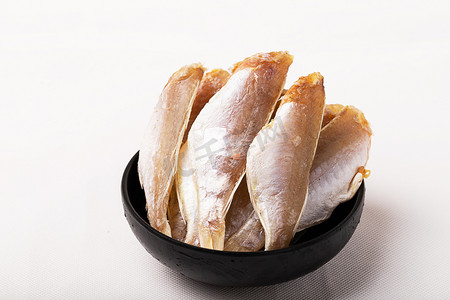 红娘鱼干摄影照片_咸鱼鱼干食材美食海鱼摄影图配图