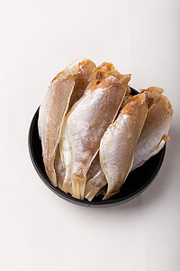 剥皮鱼干摄影照片_食材剥皮鱼干咸鱼干食品美食摄影图配图