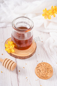 蜂蜜蜜糖健康营养食品摄影图配图