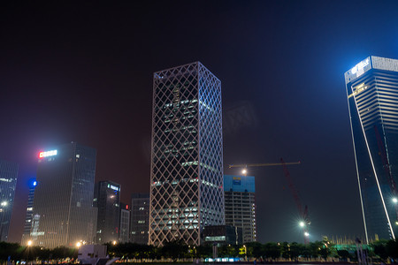 城市园林摄影照片_城市风景夜景