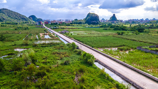 小路摄影照片_农村的小路公路