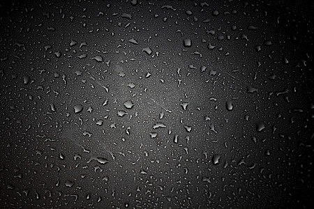 水珠水摄影照片_黑色磨砂水雾背景素材