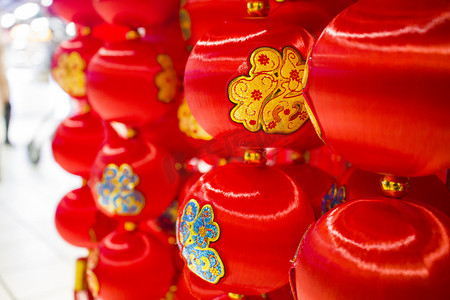 红色喜庆新年春节摄影