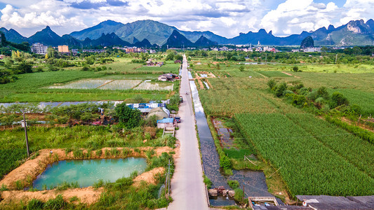 农村的小路公路