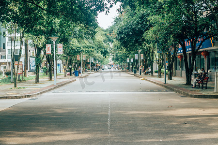 老社区巷子长廊小路