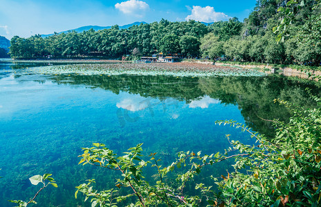 旅游旅行山水湖景