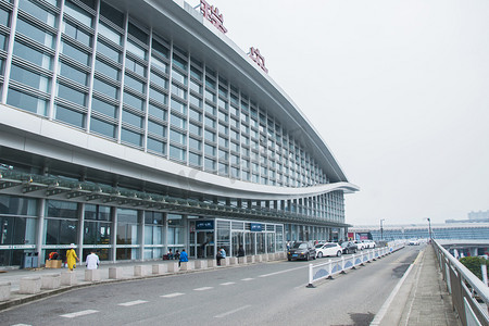 瑞安市动车站下午建筑车站无摄影图配图