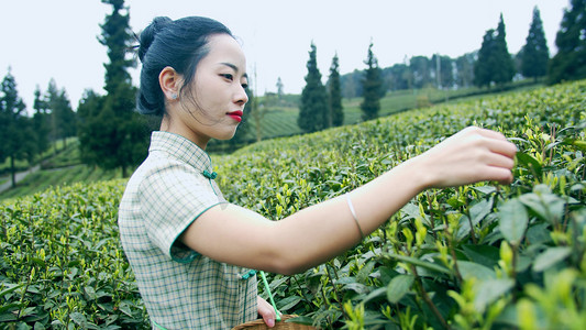 孔明灯摄影照片_实拍美女夜晚点孔明灯