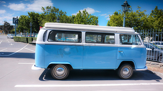 霍巴特夏季汽车蓝天旅游摄影图配图