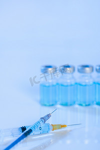 科技摄影照片_医疗疫苗科技创意静物摄影图配图