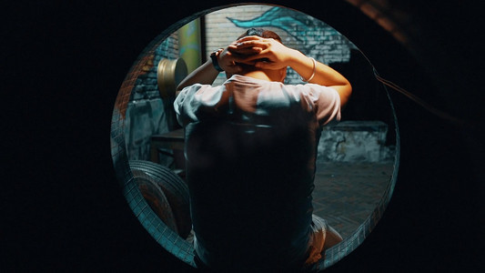 失业人士垂头丧气