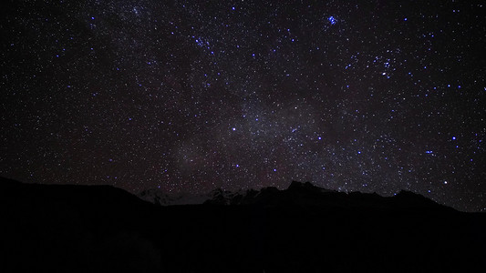 唯美星空翅膀背景摄影照片_唯美梦幻大气星星星空天文摄影