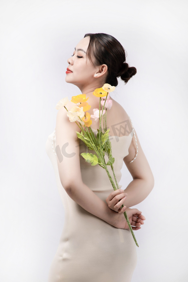 故障餌喪花束女性エントリ染色太陽