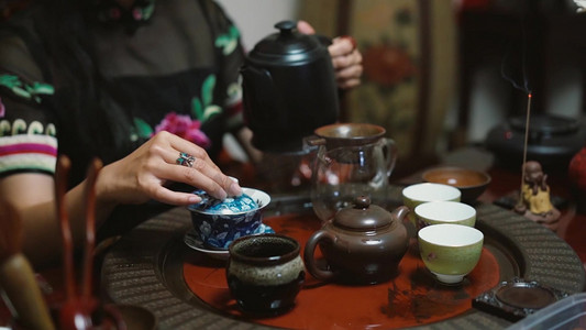 古风茶道摄影图片-古风茶道摄影作品-千库网