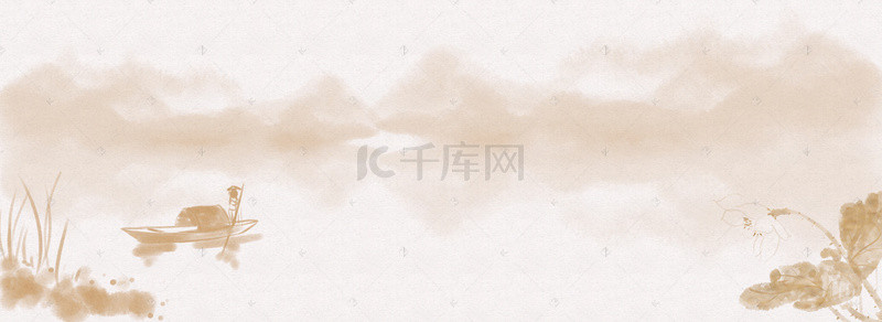 大气中国风海报背景图片_中国风海报设计背景banner