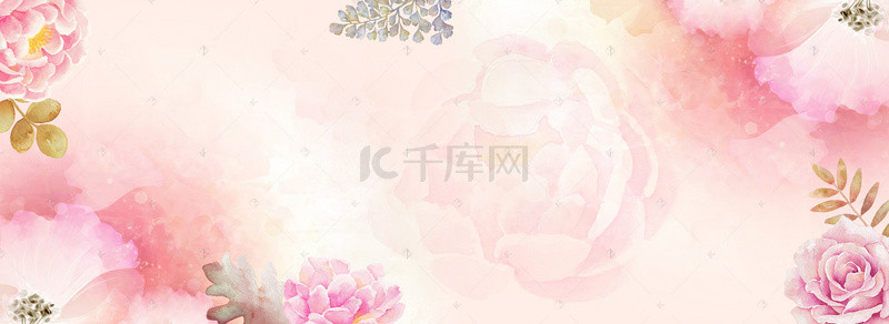 彩色创意纹理花朵装饰背景