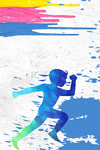 健身背景素材背景图片_运动海报背景素材