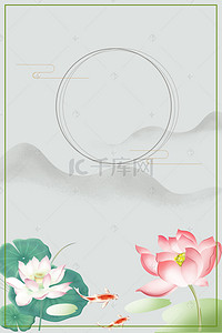 古代场景背景图片_中国古代复古海报背景图