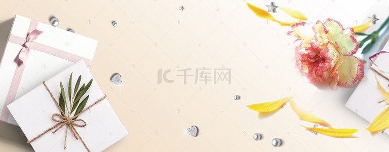 奢华简约渐变母亲节电商宣传banner