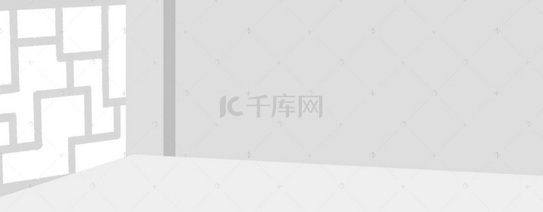 全屏海报背景简约背景图片_简约灰白全屏海报banner