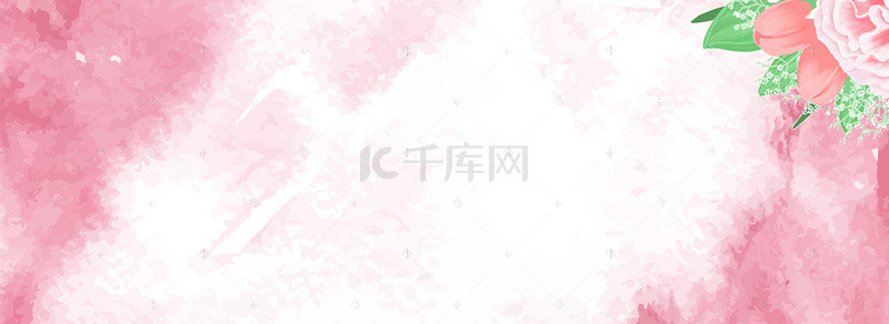 粉色温馨卡通背景图片_粉色温馨女神节38节背景