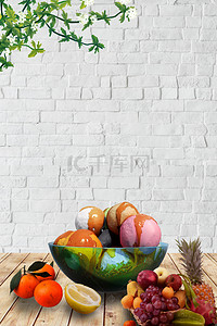 冷饮海报背景背景图片_夏季冰淇淋美食背景
