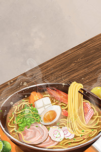 消费券背景图片_面食海报背景素材