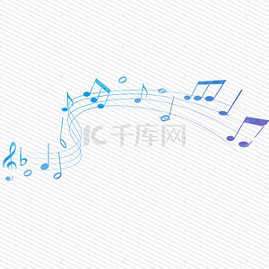 音乐素材背景图片_抽象五线谱音符条纹音乐背景素材