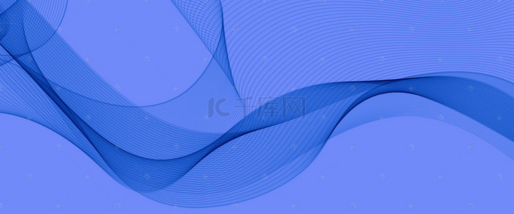 互联网科技大会背景图片_蓝色水墨移动通信科技感