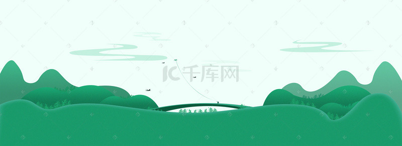 banner春分背景图片_二十四节气春分文艺清新banner