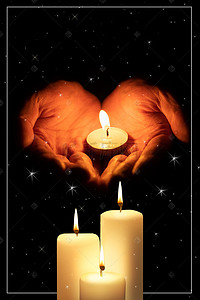 祈祷海报背景图片_512汶川地震十周年祭公益宣传海报