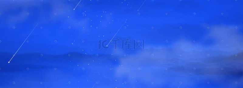 简洁星空背景图片_梦幻星空文艺浪漫紫色banner