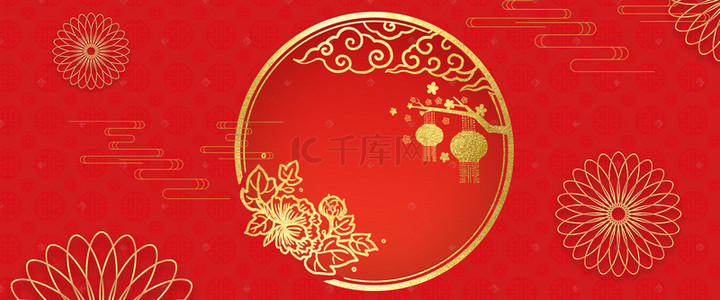 新年贺卡2019背景图片_新年喜庆2019猪年烫金背景