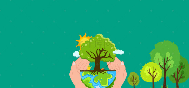 绿色低碳背景背景图片_低碳新生活保护环境背景
