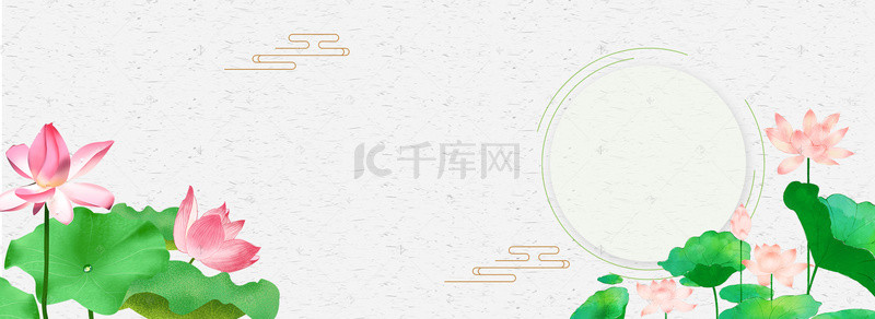 清明节时节背景图片_清明节绿色卡通banner