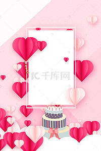 happybirthday背景图片_生日海报背景素材