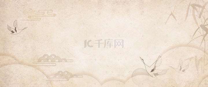国际古典音乐节背景图片_国际中国风祥云大气古风背景