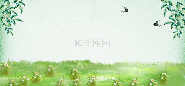 春季新品新品上市背景图片_小清新春季促销约惠春天海报